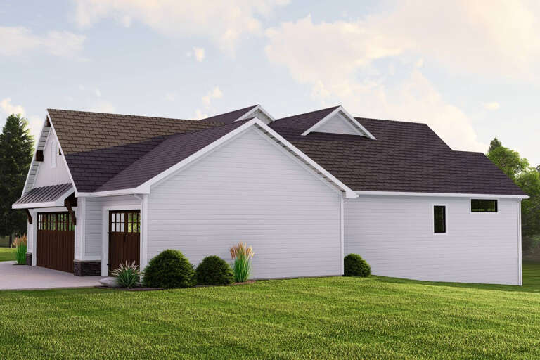Modern Farmhouse House Plan #5032-00206 Elevation Photo