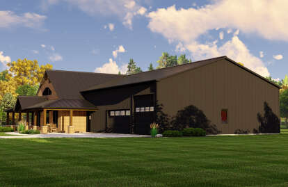 Barn House Plan #5032-00209 Elevation Photo