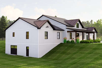 Modern Farmhouse House Plan #5032-00210 Elevation Photo