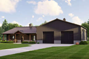 Barn House Plan #5032-00211 Elevation Photo