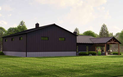 Barn House Plan #5032-00211 Elevation Photo