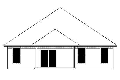 Traditional House Plan #677-00011 Elevation Photo