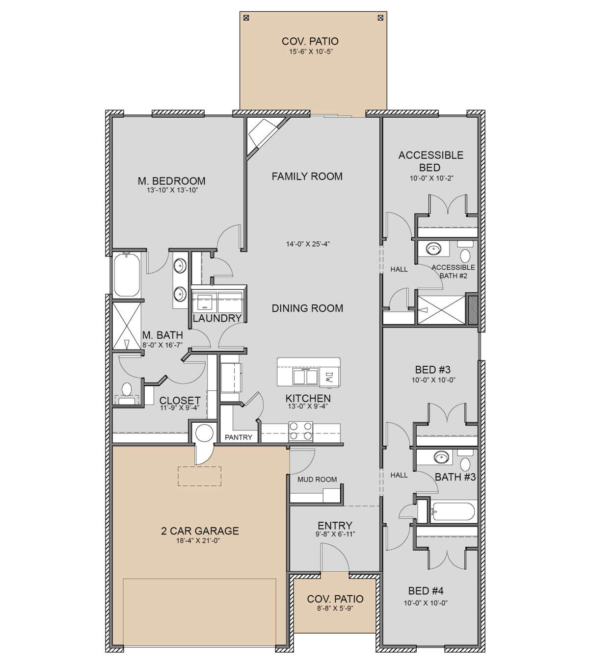 Main Floor  for House Plan #677-00011