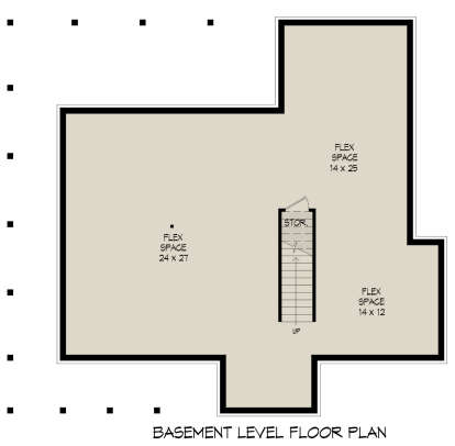 Basement for House Plan #940-00710