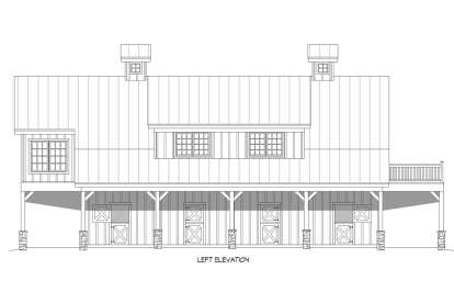 Barn House Plan #940-00711 Elevation Photo