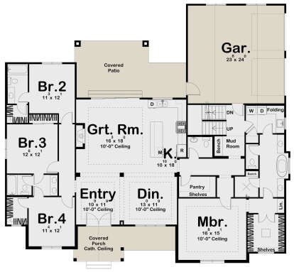 House Plan House Plan #28562 Drawing 1