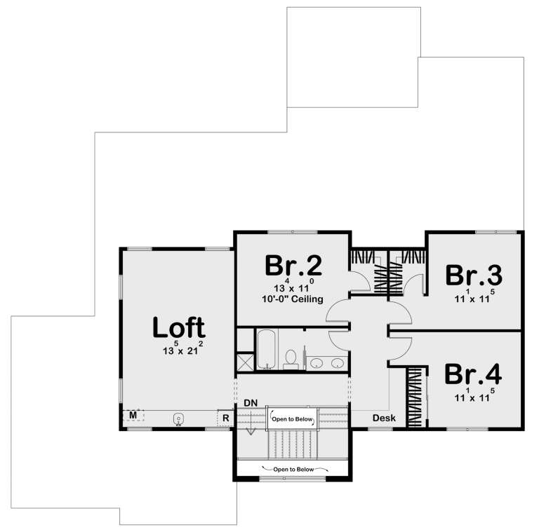 House Plan House Plan #28563 Drawing 2