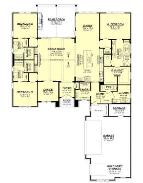 Main Floor  for House Plan #041-00323