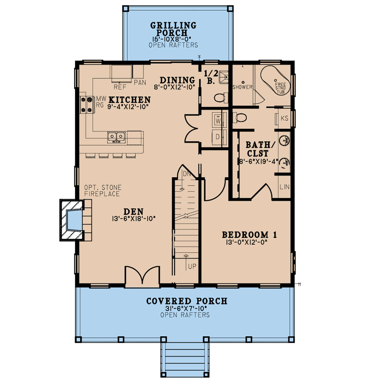Main Floor  for House Plan #8318-00329