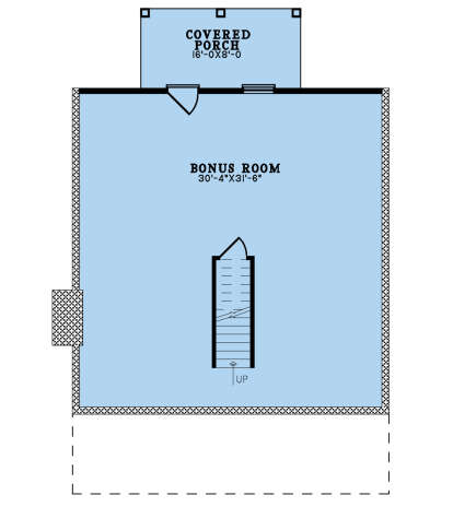 Basement for House Plan #8318-00329