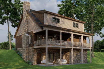 Cottage House Plan #8318-00330 Elevation Photo