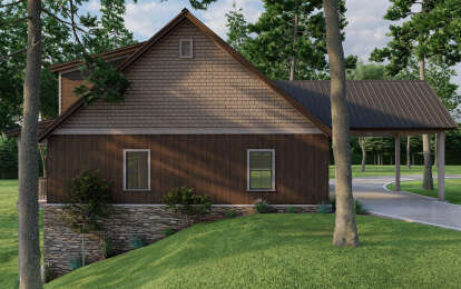 Cottage House Plan #8318-00330 Elevation Photo