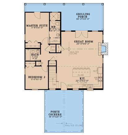 Main Floor  for House Plan #8318-00330