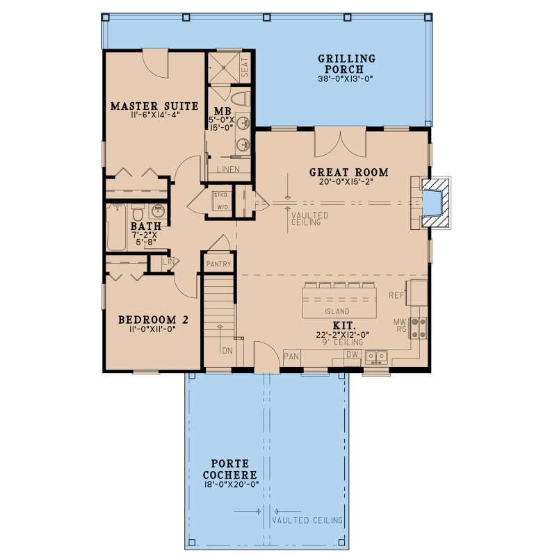 House Plan House Plan #28566 Drawing 1