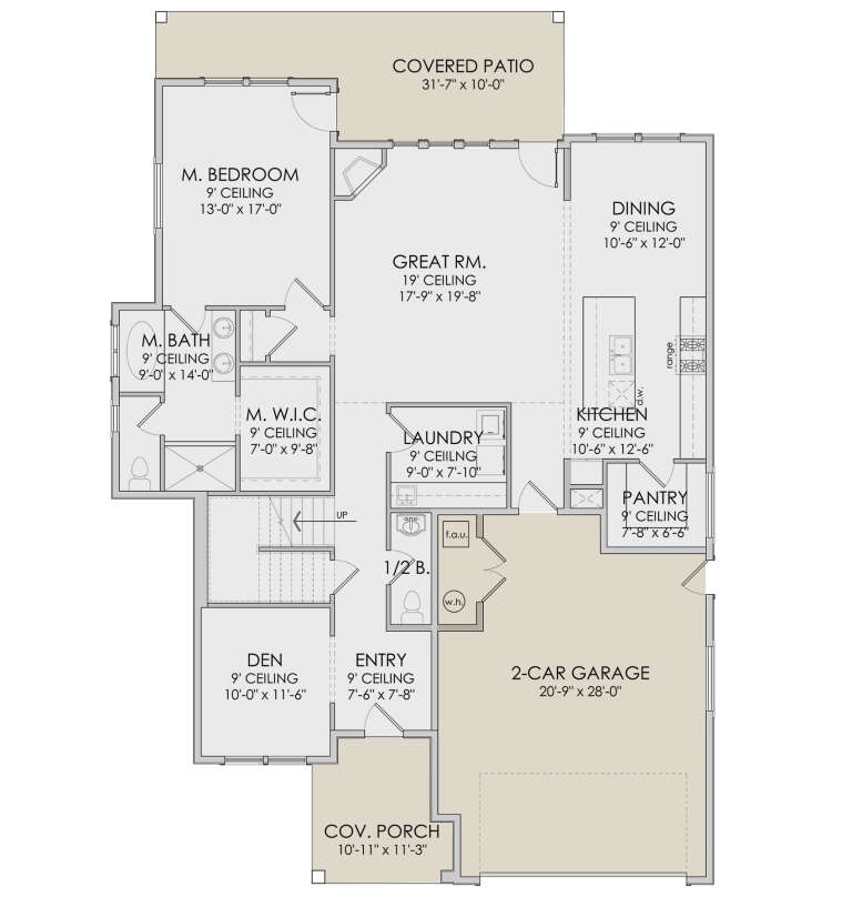 House Plan House Plan #28567 Drawing 1