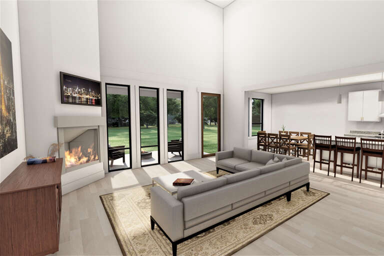 Modern Farmhouse House Plan #6422-00060 Additional Photo