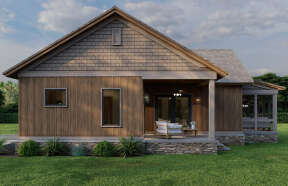 Cabin House Plan #8318-00331 Elevation Photo