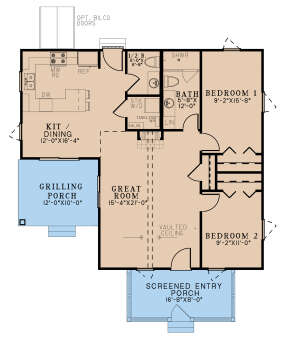Main Floor  for House Plan #8318-00331