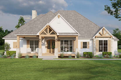 Craftsman House Plan #8318-00332 Elevation Photo