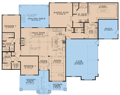 Main Floor  for House Plan #8318-00332