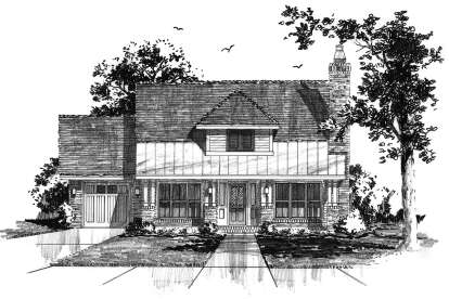 Craftsman House Plan #1907-00063 Elevation Photo