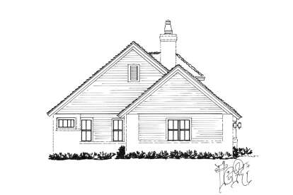 Craftsman House Plan #1907-00063 Elevation Photo