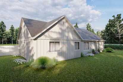 Modern Farmhouse House Plan #8768-00129 Elevation Photo