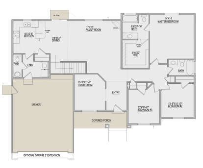 House Plan House Plan #28575 Drawing 1