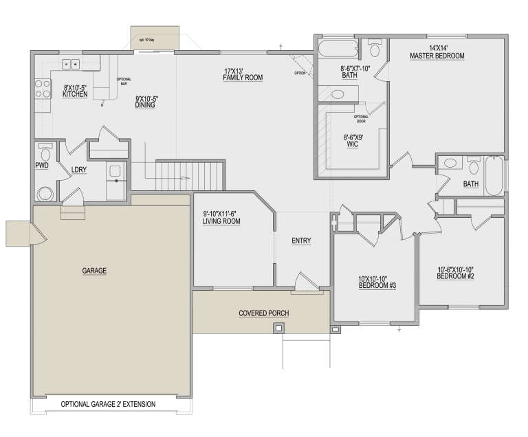 House Plan House Plan #28575 Drawing 1