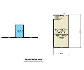 Bonus Room for House Plan #2464-00081