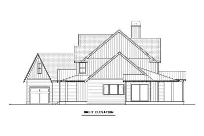 Modern Farmhouse House Plan #2464-00082 Elevation Photo