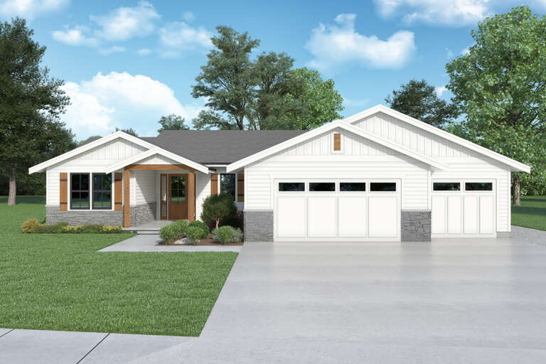 House Plan House Plan #28579 Front Elevation 