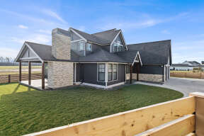 Modern Farmhouse House Plan #2464-00085 Elevation Photo