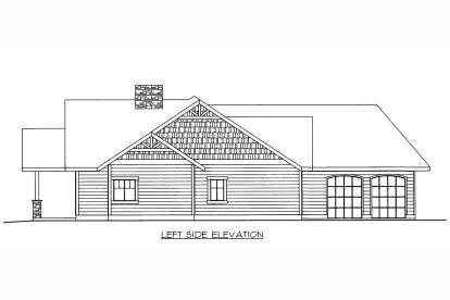 Ranch House Plan #039-00709 Elevation Photo