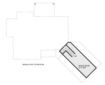 Bonus Room for House Plan #039-00709