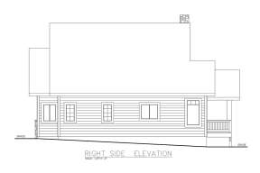 Traditional House Plan #039-00710 Elevation Photo