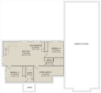 House Plan House Plan #28587 Drawing 3