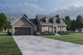 Cottage House Plan #6422-00062 Elevation Photo
