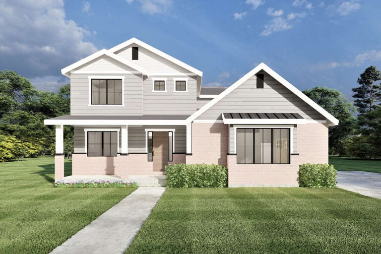 House Plan House Plan #28589 Front Elevation