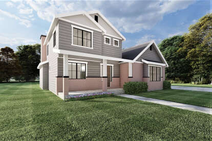 Craftsman House Plan #6422-00063 Elevation Photo