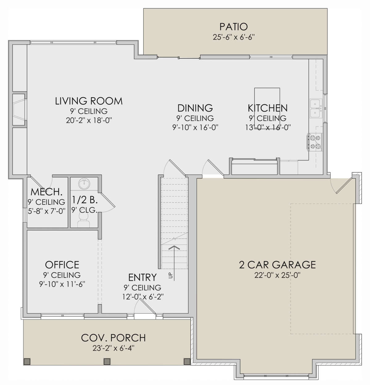 Main Floor for House Plan #6422-00063