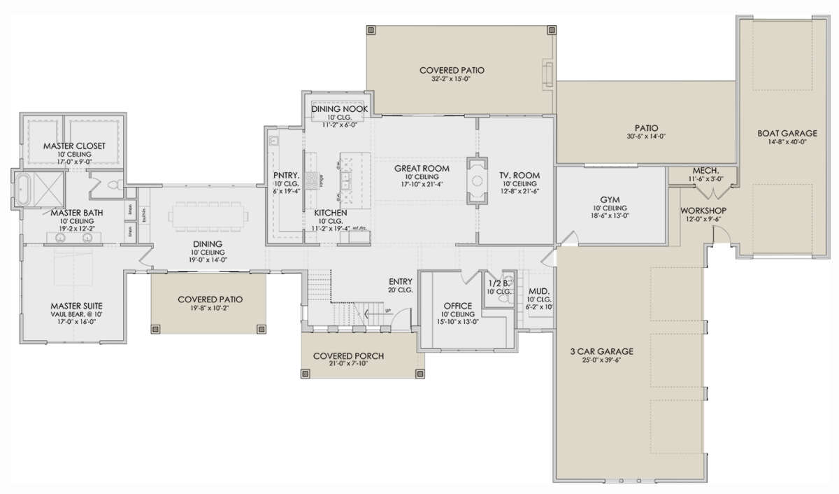 Main Floor for House Plan #6422-00066