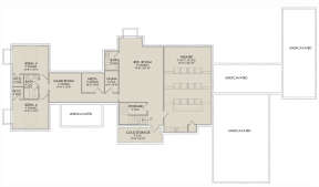 In Ground Basement for House Plan #6422-00066