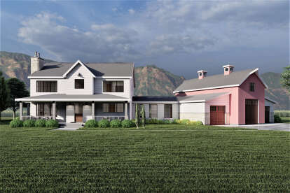 Country House Plan #6422-00067 Elevation Photo