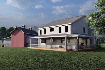 Country House Plan #6422-00067 Elevation Photo