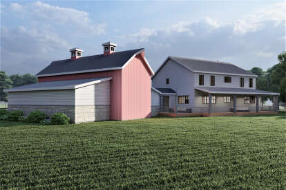 Country House Plan #6422-00067 Elevation Photo