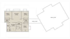 In Ground Basement for House Plan #6422-00067