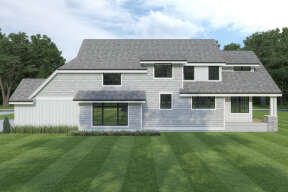 Modern Farmhouse House Plan #2464-00086 Elevation Photo