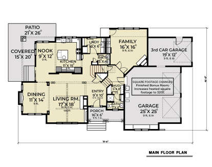 House Plan House Plan #28594 Drawing 1