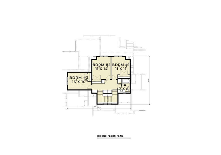 House Plan House Plan #28595 Drawing 2